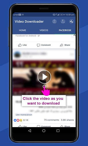 Video Downloader for Facebook Video Downloader screenshot 2