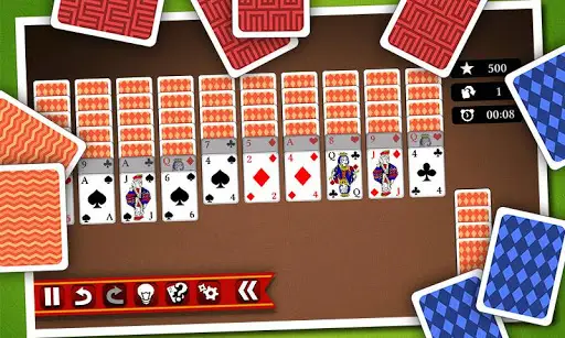 Microsoft Spider solitaire 2 suits level 80 