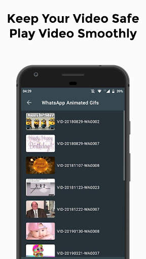 Media Player for Android - All Format Media Player 2 تصوير الشاشة
