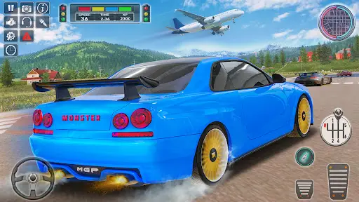 Corridas de carros GT Extreme: jogo de simulação