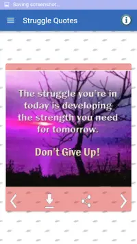 Motivational Quotes on X: The struggle you're in today is developing the  strength you need for tomorrow.  / X