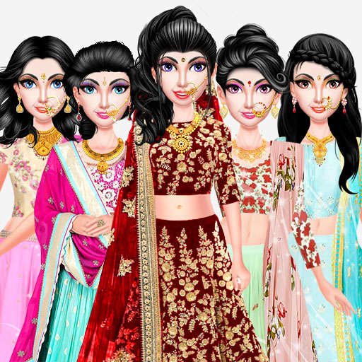 Indian Wedding Girl - Makeup Dressup Girls Game