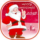 Merry Christmas 2018 Photo Frame on 9Apps