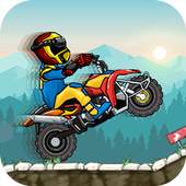Rolling Motorbike-Crazy Stunt Rider Trial Race