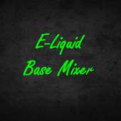E-liquid Base Mix