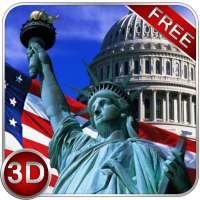 Free American Symbols 3D Next Launcher theme