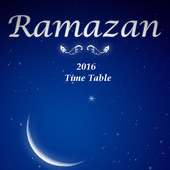 Ramazan 2016 India Time Table