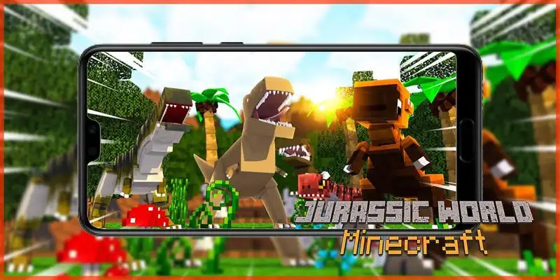 Jurassic Minecraft World MCPE APK for Android Download