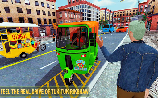 Tuk tuk Chingchi Rickshaw: City Rickshaw driver screenshot 1