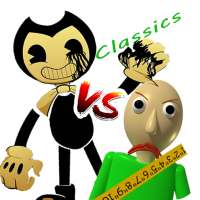 Baldi's Basic vs Bendy in Minigames 2