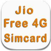 Free Jio 4G SimCard