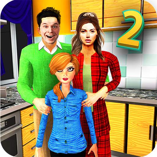Happy Family Life Dad Mom - Virtual Housewife 2
