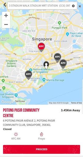 KFC Singapore screenshot 2