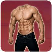 Man Six Pack Photo Suit on 9Apps