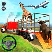Offroad Wild Animal Transport Truck Driving Game