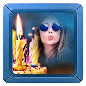birthday photo frame with name and photo on 9Apps