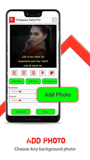 Timepass katta - status maker app screenshot 3