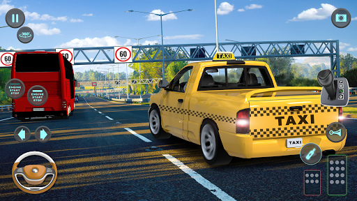Simulatore di guida in taxi cittadino: Cab Games screenshot 21