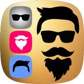 Hair Mustaches Style Changer-Makeover on 9Apps