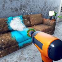 Power Gun House Washing Game