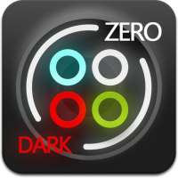 Dark Zero GO Launcher Theme