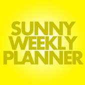 Sunny Weekly Planner Basic