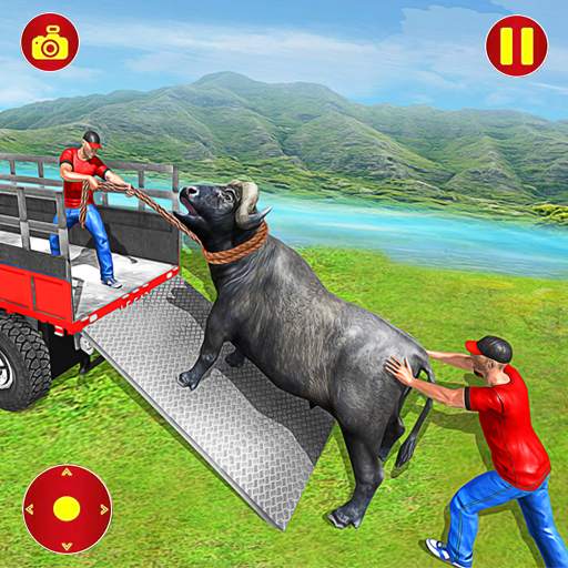 Farm Animals Transporter Truck Simulator :Wild Sim