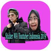 Sticker WA Youtuber Indonesia 2019 on 9Apps