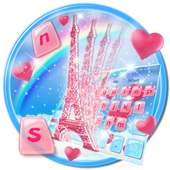 Paris Love Theme Keyboard