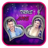 Couple Locket Photo Frame and Photo Editor on 9Apps