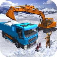 Snow Excavator Dredge Simulator - Rescue Game