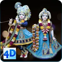 4D Radha Krishna Murti Darshan Live Wallpaper APK Download 2023 - Free -  9Apps