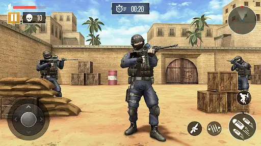 jogos de pistolas tiro offline versão móvel andróide iOS apk