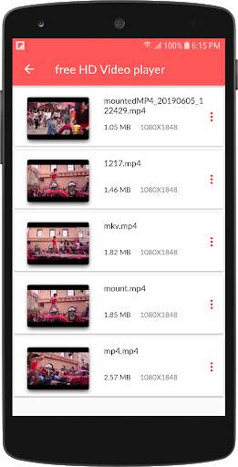 Video player App: Free HD Video player for Android screenshot 3