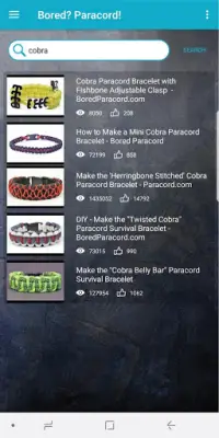 How to Make a Mini Cobra Paracord Bracelet - Bored Paracord 