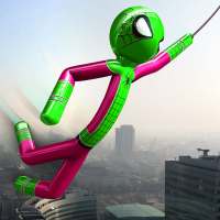 Real Stickman Rope Hero