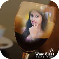 Wine Glass Photo Frame on 9Apps