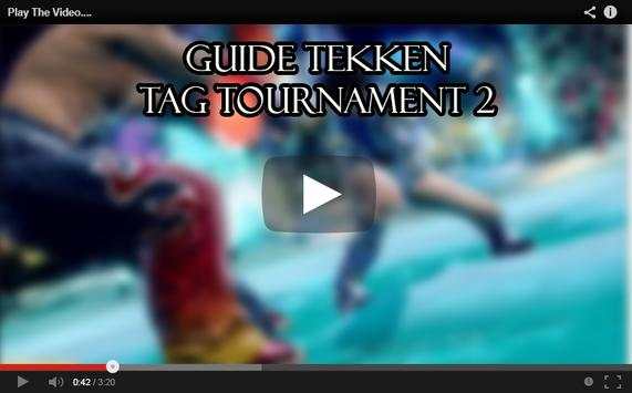Guide Tekken Tag Tournament 2 2 تصوير الشاشة