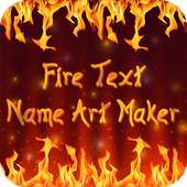 Fire Text Name Art Maker on 9Apps