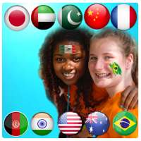flag on face - photo editor 2018 on 9Apps