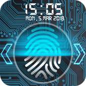 Schermata di blocco dell'impronta digitale on 9Apps