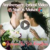 Anniversary Photo Lyrical Video Status Maker on 9Apps