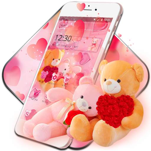 Cute Teddy Bear Love Theme