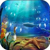 Sea Bubbles Live Wallpaper on 9Apps