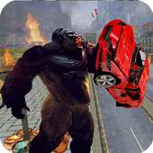 Angry Wild King Kong Rampage: Gorilla City Smasher