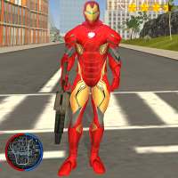 Super Iron Rope Hero - Vegas Fighting Crime