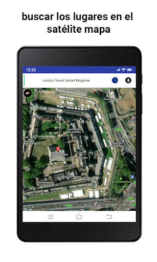 GPS satélite mapa navegación screenshot 1