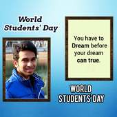 World Students Day Photo Frame Album