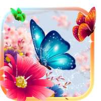Butterflies Animated Keyboard   Live Wallpaper