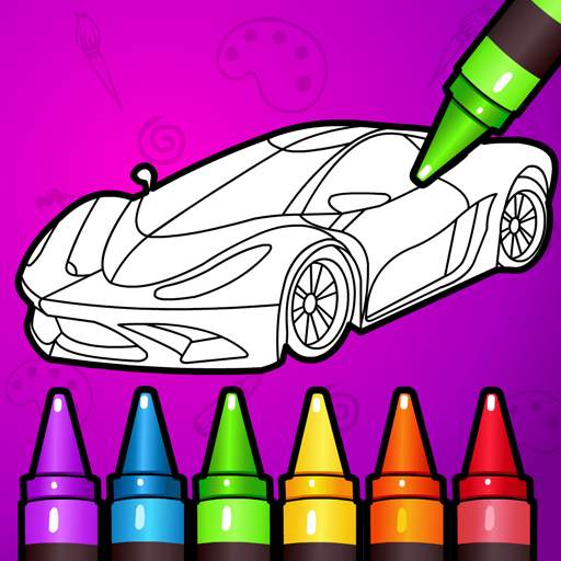 🚗 Learn Coloring & Drawing Car Games for Kids  🎨